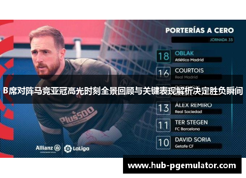 B席对阵马竞亚冠高光时刻全景回顾与关键表现解析决定胜负瞬间